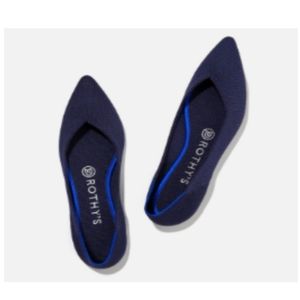 Rothy's The Point Beautiful Blue flats